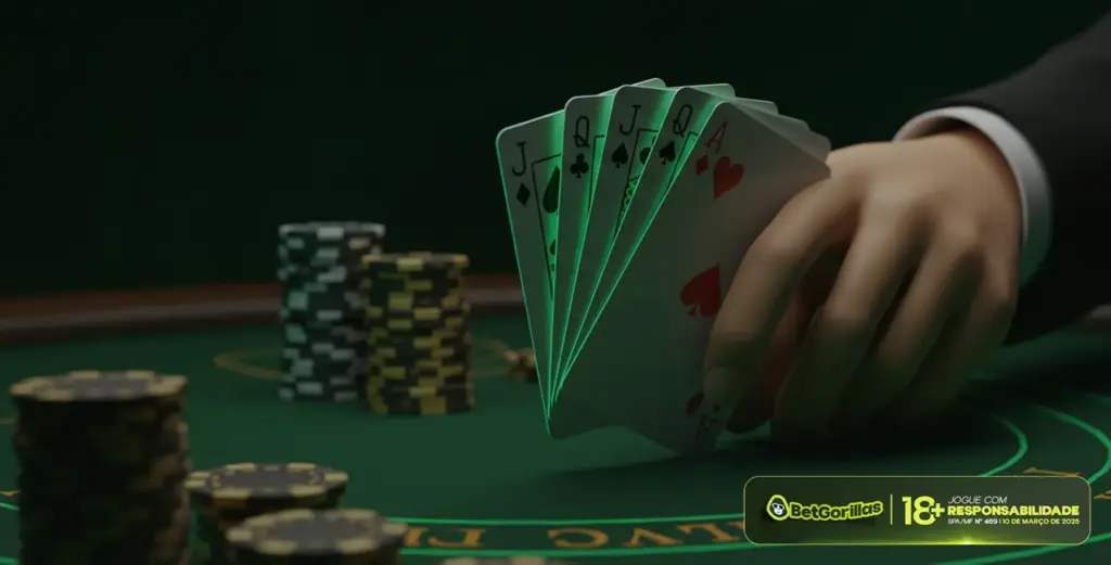 Blackjack online como jogar