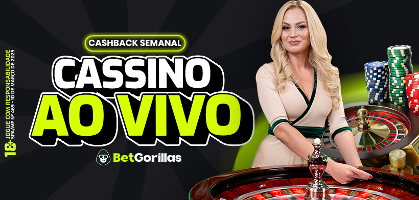 Cashback Cassino ao vivo